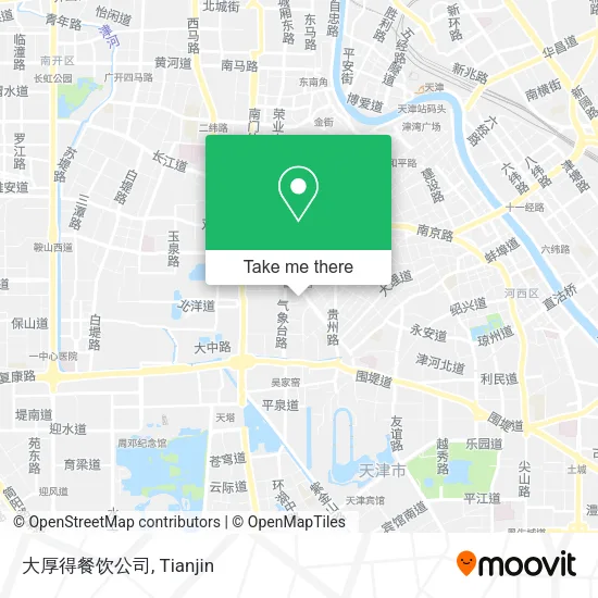 大厚得餐饮公司 map