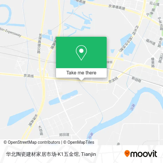 华北陶瓷建材家居市场-K1五金馆 map