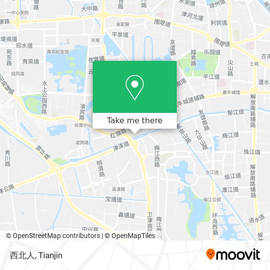 西北人 map