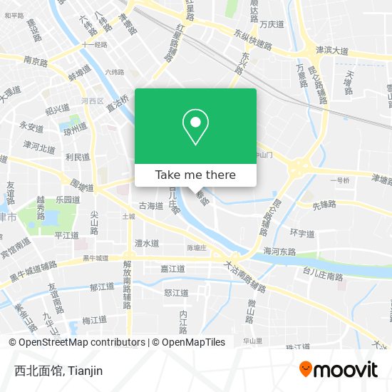 西北面馆 map