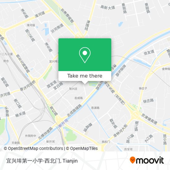宜兴埠第一小学-西北门 map