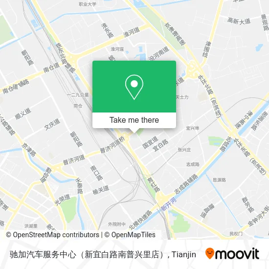 驰加汽车服务中心（新宜白路南普兴里店） map