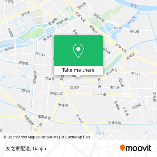友之家配送 map
