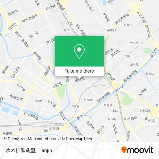 水木护肤造型 map