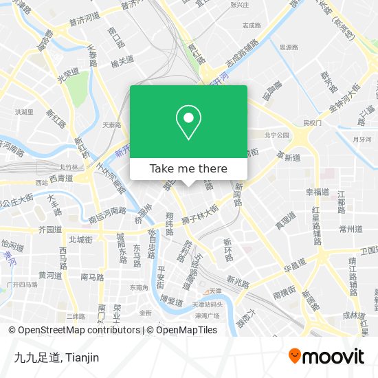 九九足道 map