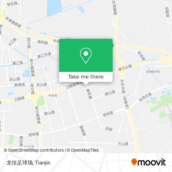 龙佳足球场 map