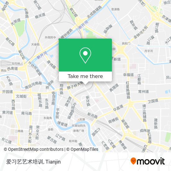 爱习艺艺术培训 map