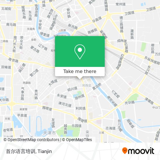 首尔语言培训 map