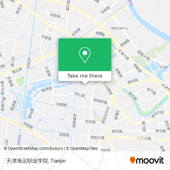 天津海运职业学院 map