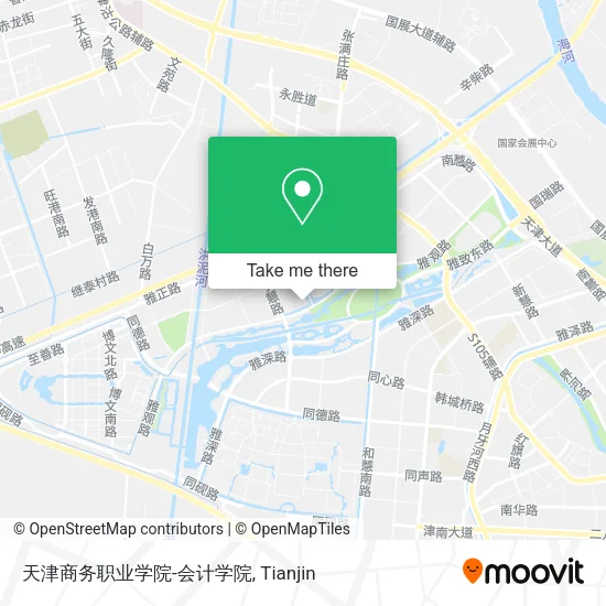 天津商务职业学院-会计学院 map