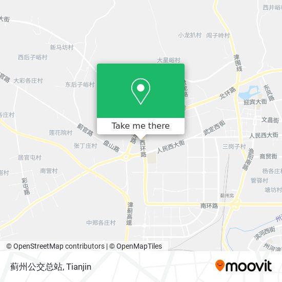 蓟州公交总站 map