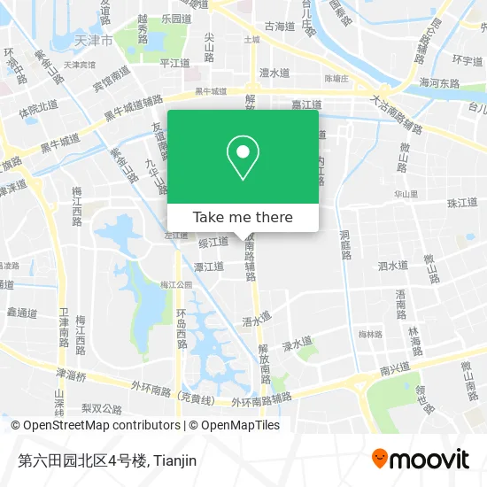 第六田园北区4号楼 map