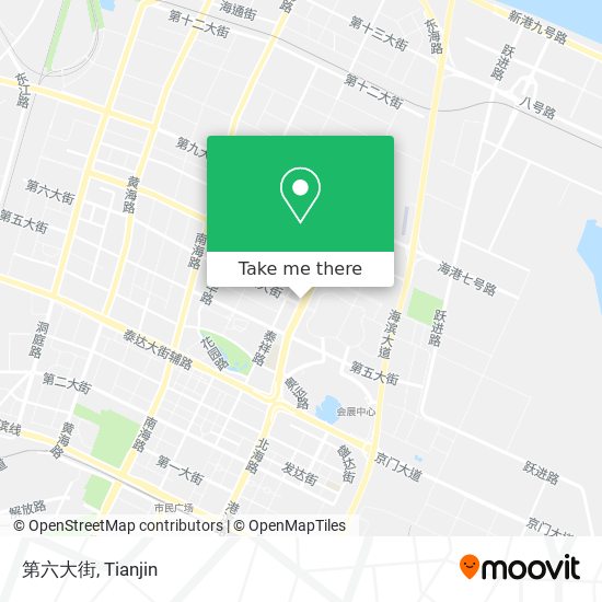 第六大街 map