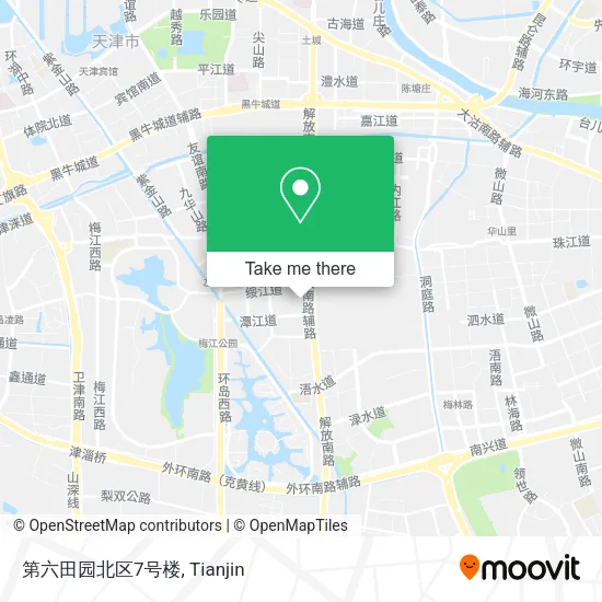 第六田园北区7号楼 map