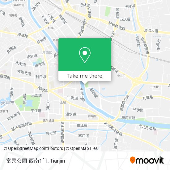 富民公园-西南1门 map