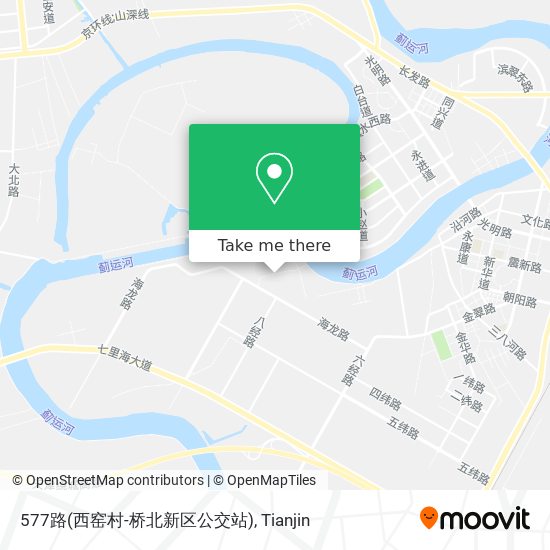 577路(西窑村-桥北新区公交站) map