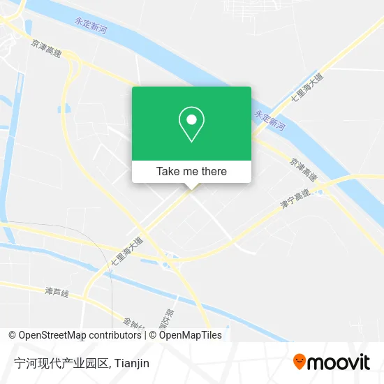 宁河现代产业园区 map