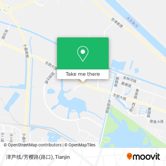 津芦线/芳樱路(路口) map