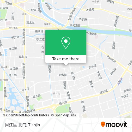 同江里-北门 map