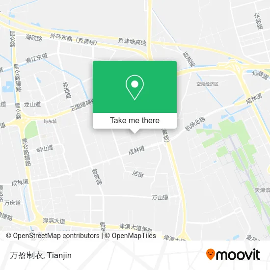万盈制衣 map