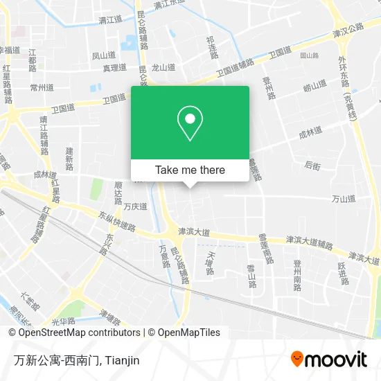 万新公寓-西南门 map