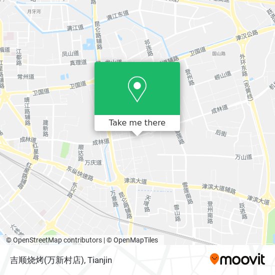 吉顺烧烤(万新村店) map
