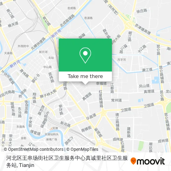 河北区王串场街社区卫生服务中心真诚里社区卫生服务站 map