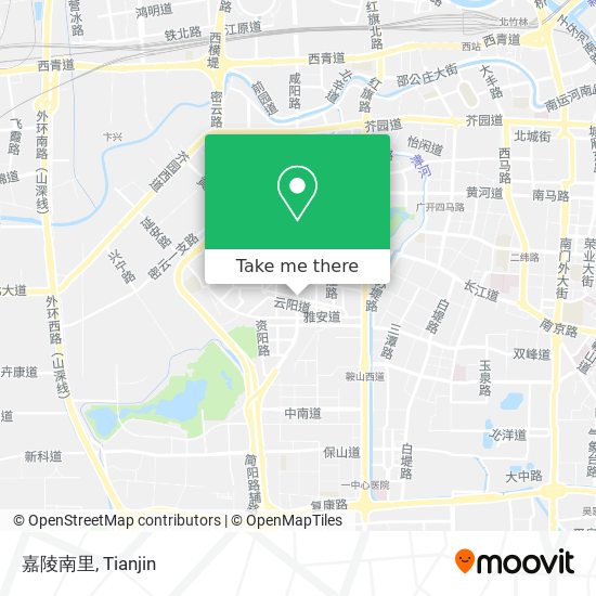 嘉陵南里 map