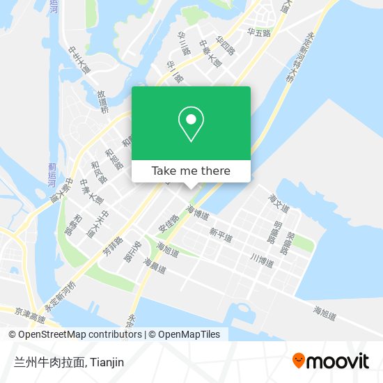 兰州牛肉拉面 map