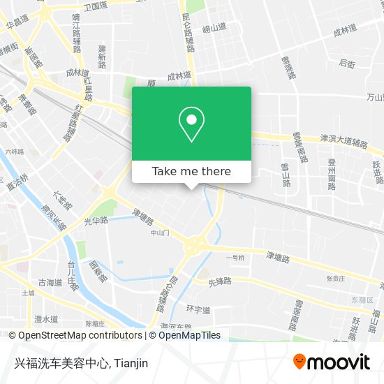 兴福洗车美容中心 map