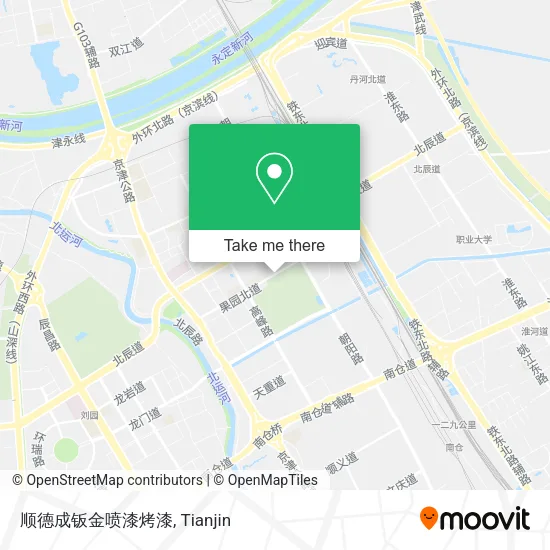 顺德成钣金喷漆烤漆 map