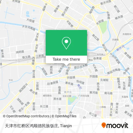 天津市红桥区鸿顺德民族饭庄 map