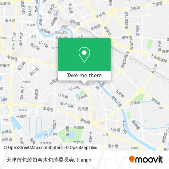 天津市包装协会木包装委员会 map
