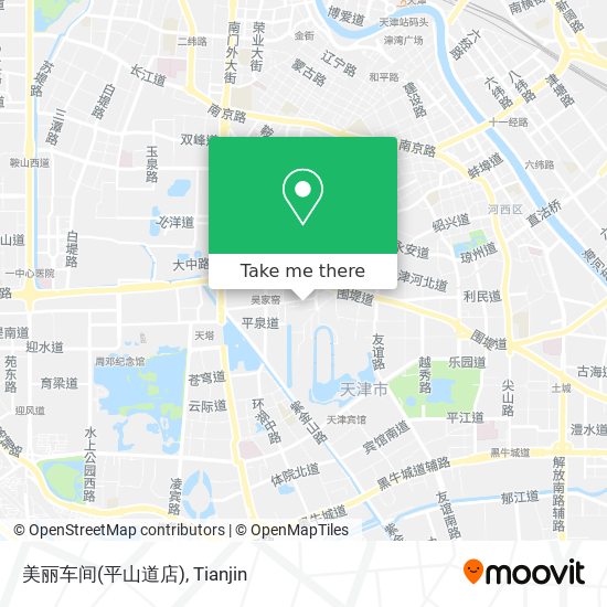 美丽车间(平山道店) map