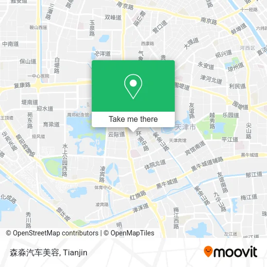 森淼汽车美容 map