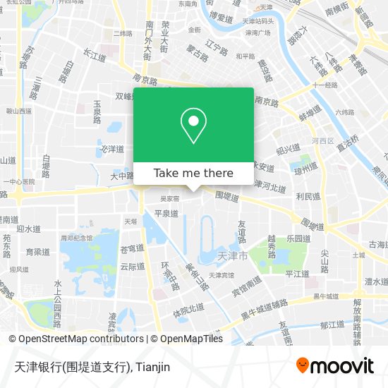 天津银行(围堤道支行) map