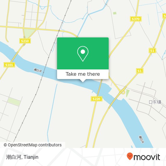 潮白河 map