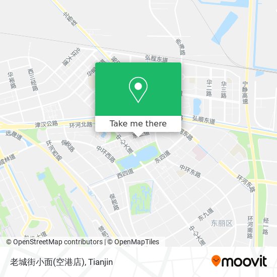 老城街小面(空港店) map
