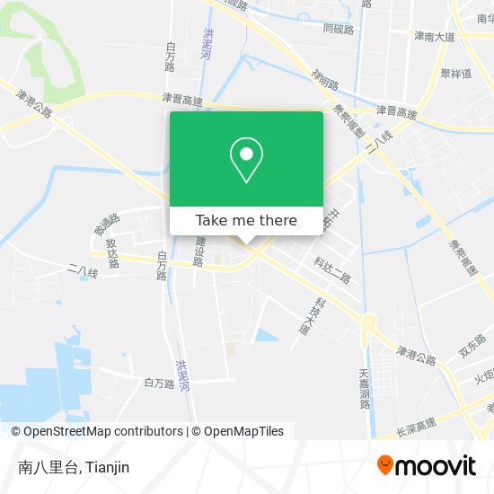南八里台 map