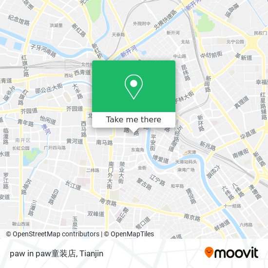 paw in paw童装店 map