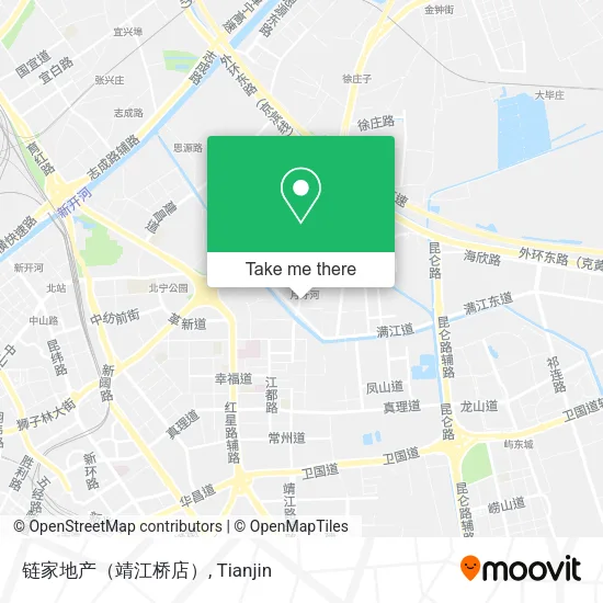 链家地产（靖江桥店） map