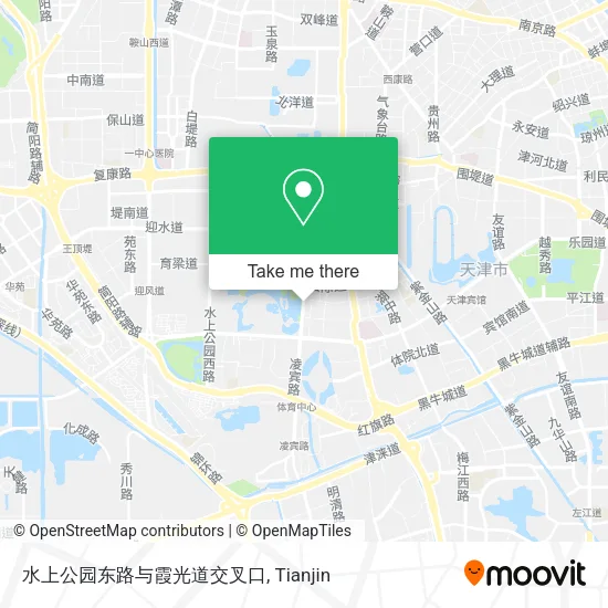 水上公园东路与霞光道交叉口 map