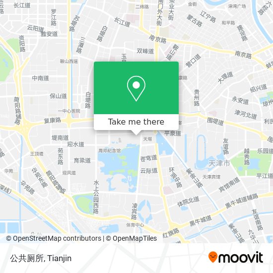 公共厕所 map