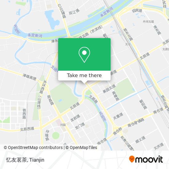 忆友茗茶 map