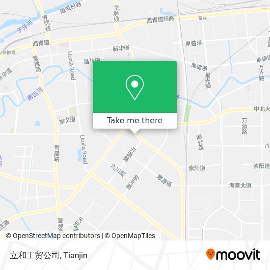 立和工贸公司 map