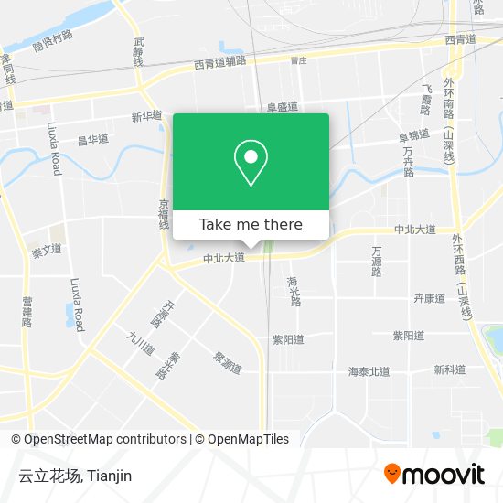 云立花场 map