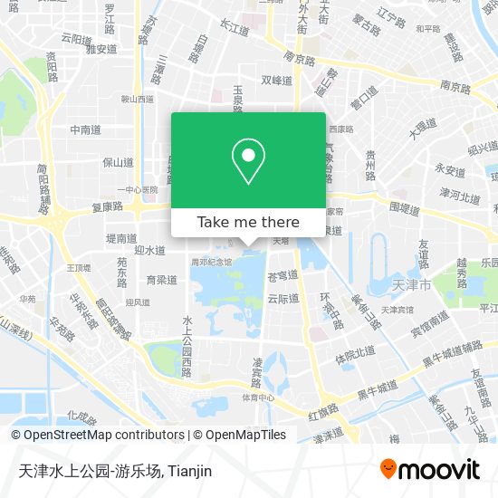 天津水上公园-游乐场 map