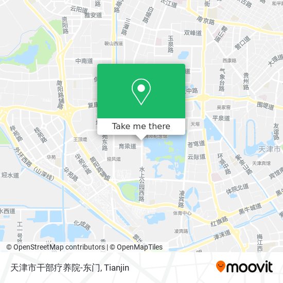 天津市干部疗养院-东门 map