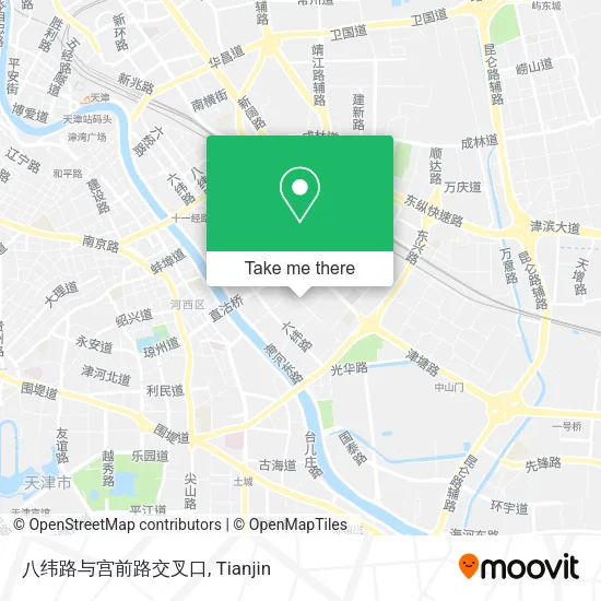 八纬路与宫前路交叉口 map