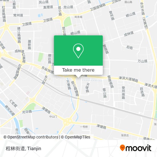 程林街道 map